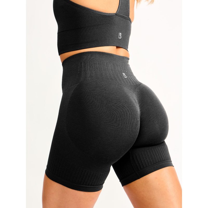 Waterfall Seamless Short 6 – Charcoal