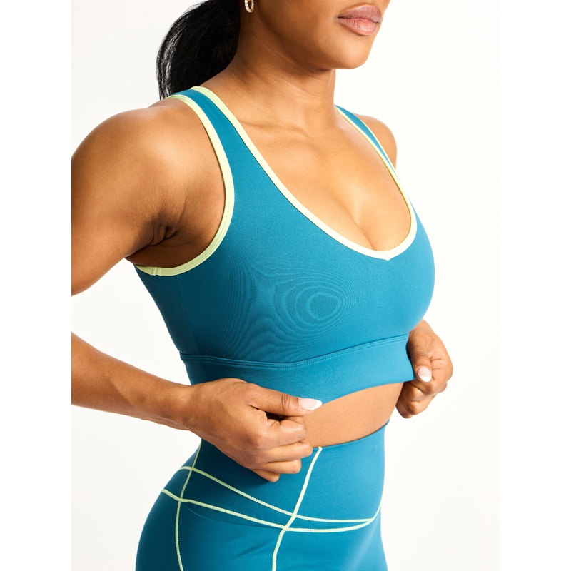 Airbrush Maraschino Sports Bra – Nile Multi