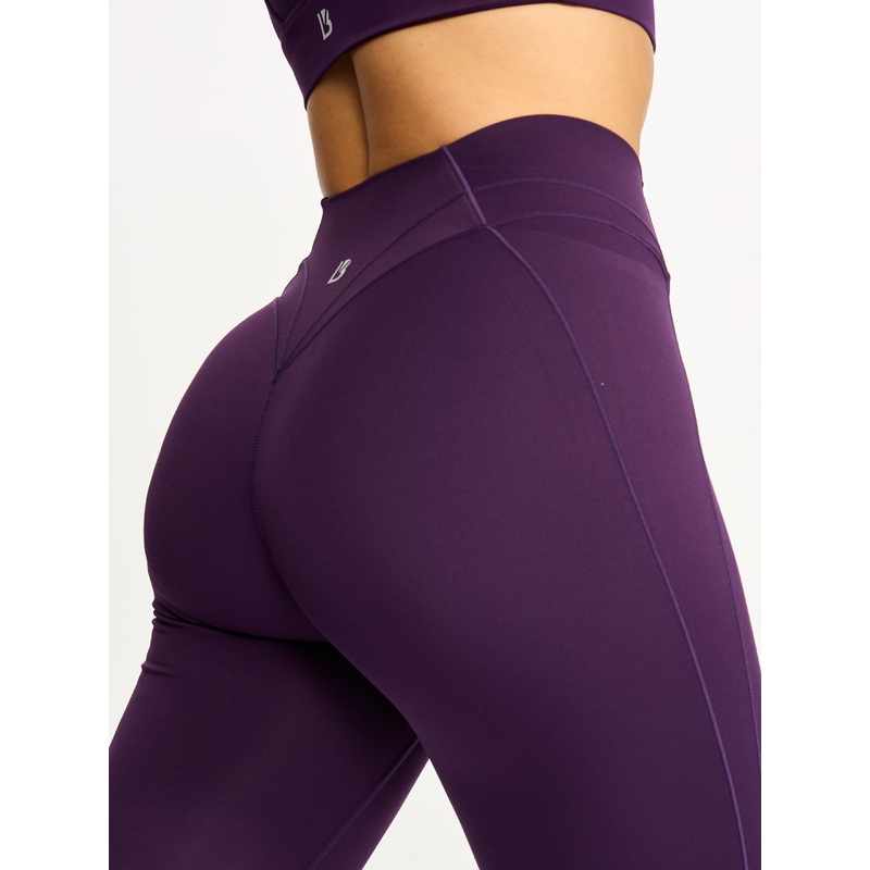 Everyday Airbrush Pocket Legging – Eggplant Purple