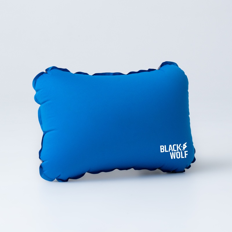 Comfort Pillow Standard|Black Marle|Marine Blue