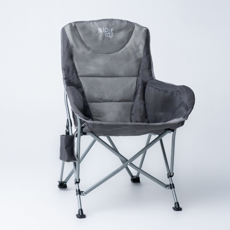 Highback Action Camping Chair|Quetzal Green|Gargoyle