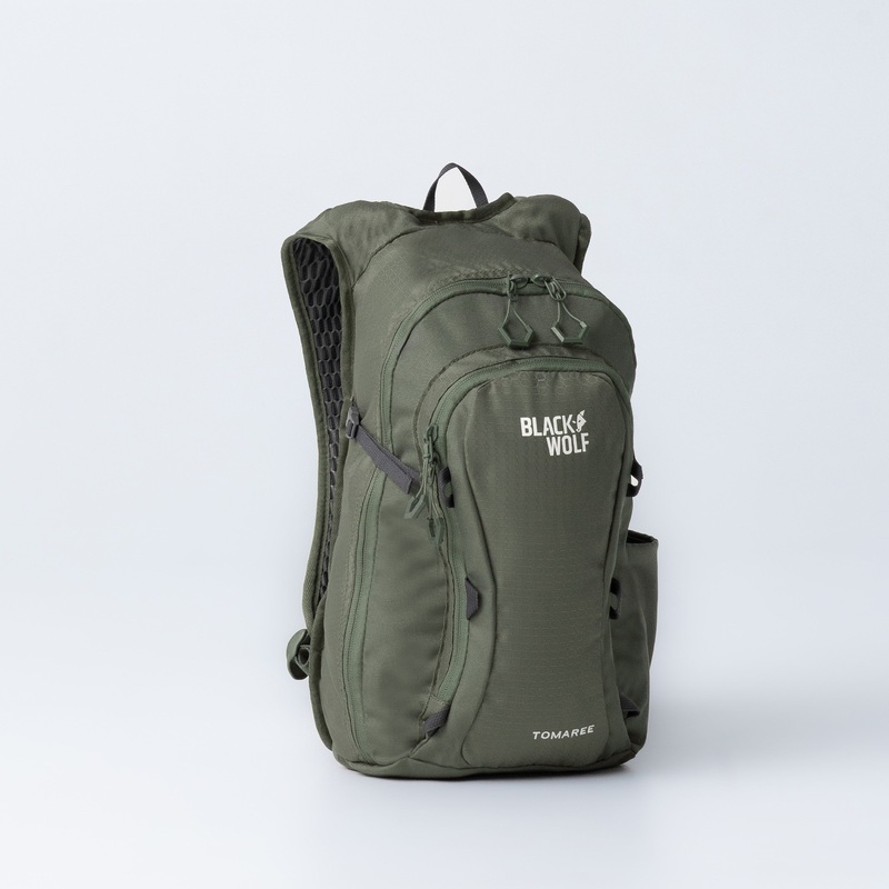 Tomaree Backpack|Jet Black|Moss|Gibraltar