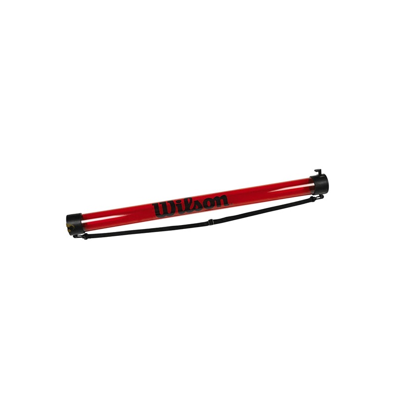 TENNIS BALL PICK UP TUBE|One Size|Red/Black