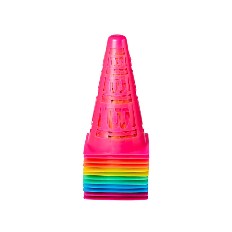 TENNIS SAFE CONES 12PK|One Size|Multicolor