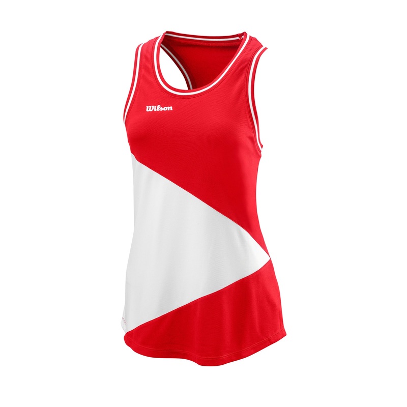 WOMEN’S TEAM II TENNIS TANK TOP – TEAM RED