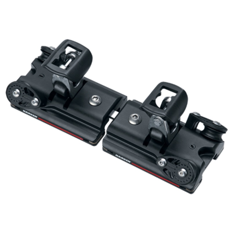 Harken 27 mm High-Load Double Cars  Stand-Up Toggles, 4:1