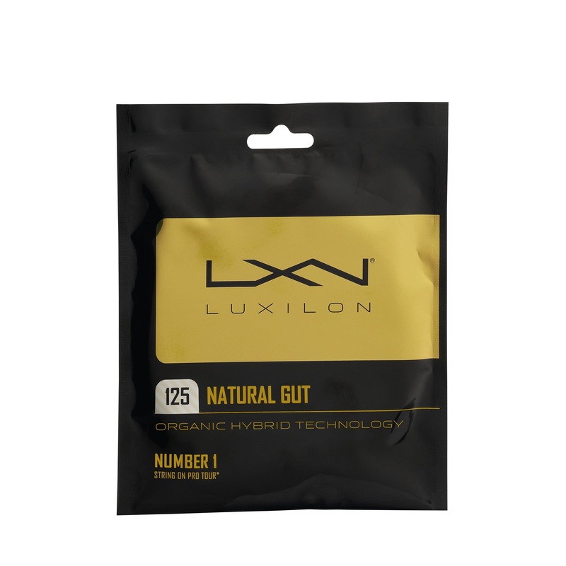 LUXILON NAT GUT 125 TENNIS STRING – SET
