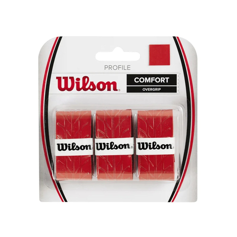 PROFILE OVERGRIP – 3 PACK|Pack of 3|Red