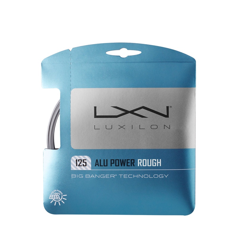 BB ALU POWER ROUGH 125 TENNIS STRING – SET