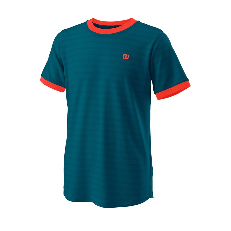 BOY’S COMPETITION TENNIS CREW T-SHIRT II – BLUE