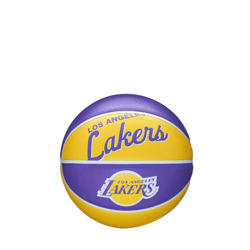 NBA TEAM RETRO MINI BASKETBALL – LOS ANGELES LAKERS