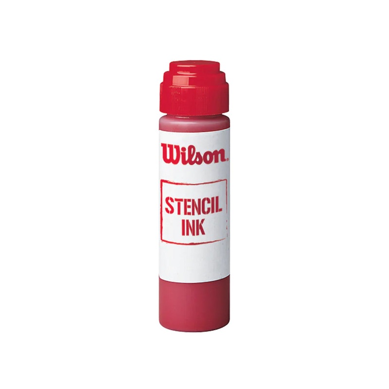 REGULAR TENNIS STENCIL INK|One Size|Red