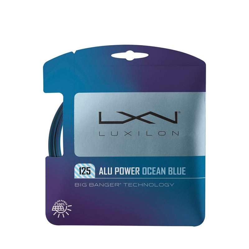 Luxilon Alu Power 125 String (Ocean Blue) – Set