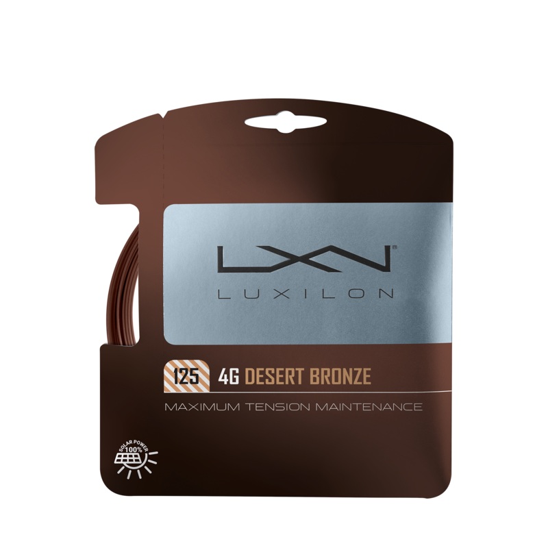 4G Desert Bronze 125 Tennis Strings – Set