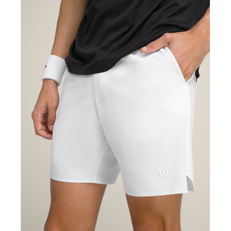 Tournament Pro Short 7 Unlined – White