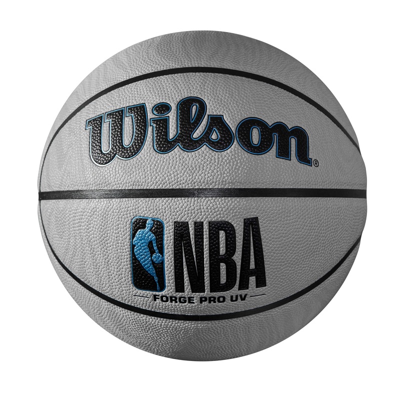 NBA Forge Pro UV Basketball|One Size|Grey