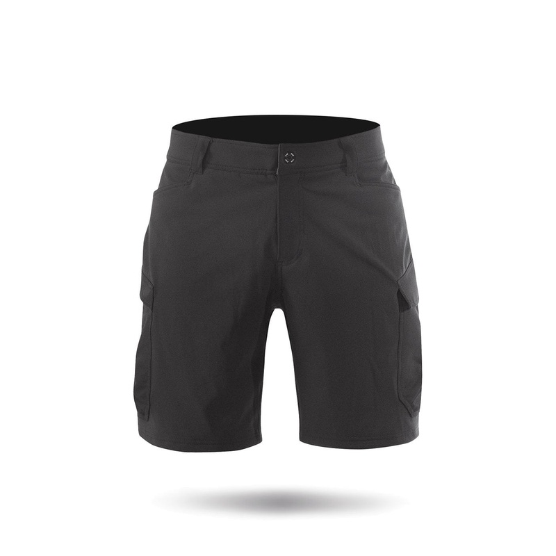 Zhik Men’s Harbour Shorts|Ash|Black|46|48