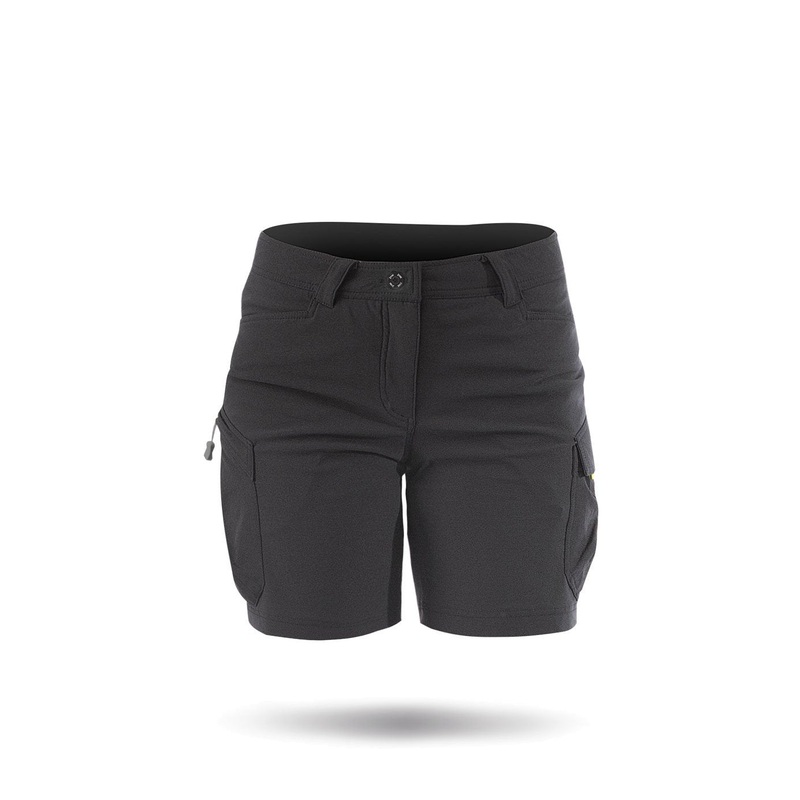 Zhik Women’s Harbour Shorts|12|Ash