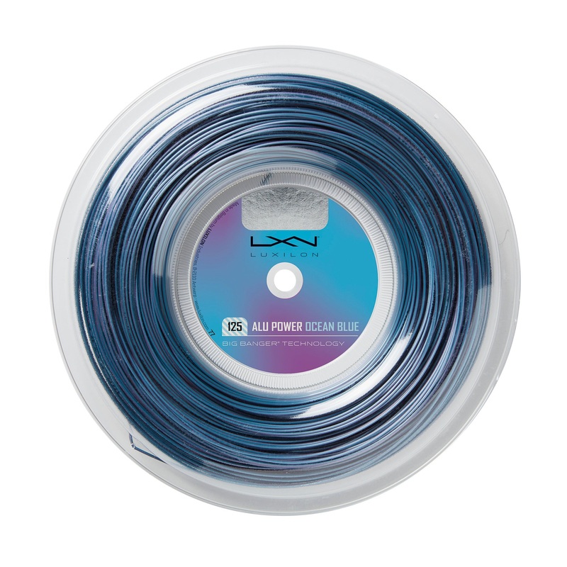 ALU Power Ocean Blue 125 Tennis String – Reel