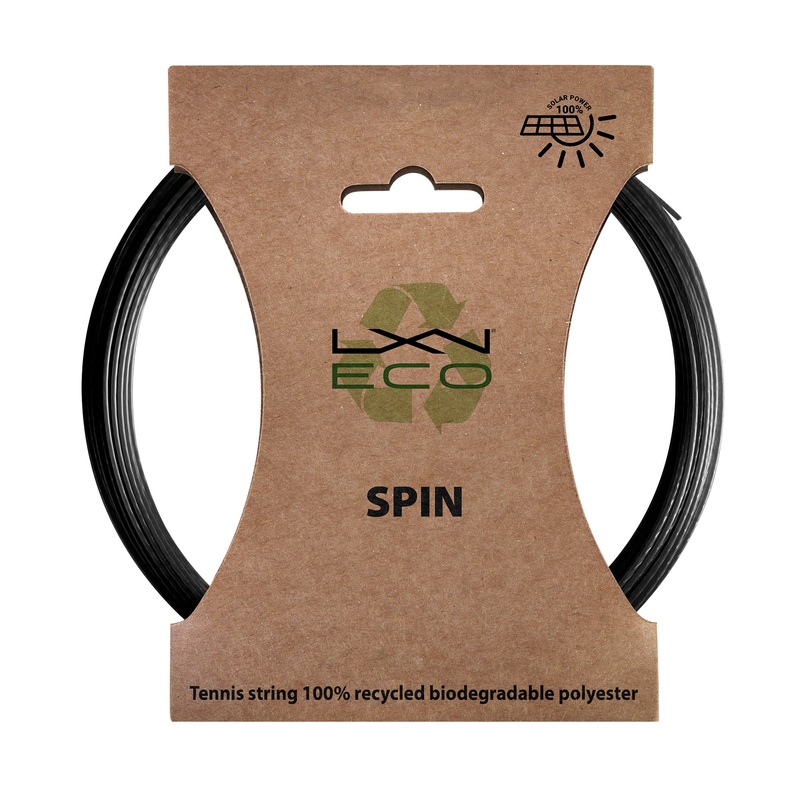 Eco Spin Tennis String – Set|One Size|Black