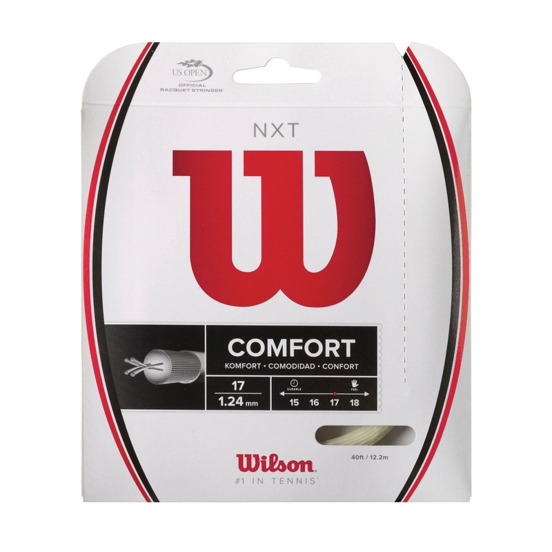 NXT 17 Tennis String – Set|One Size|White