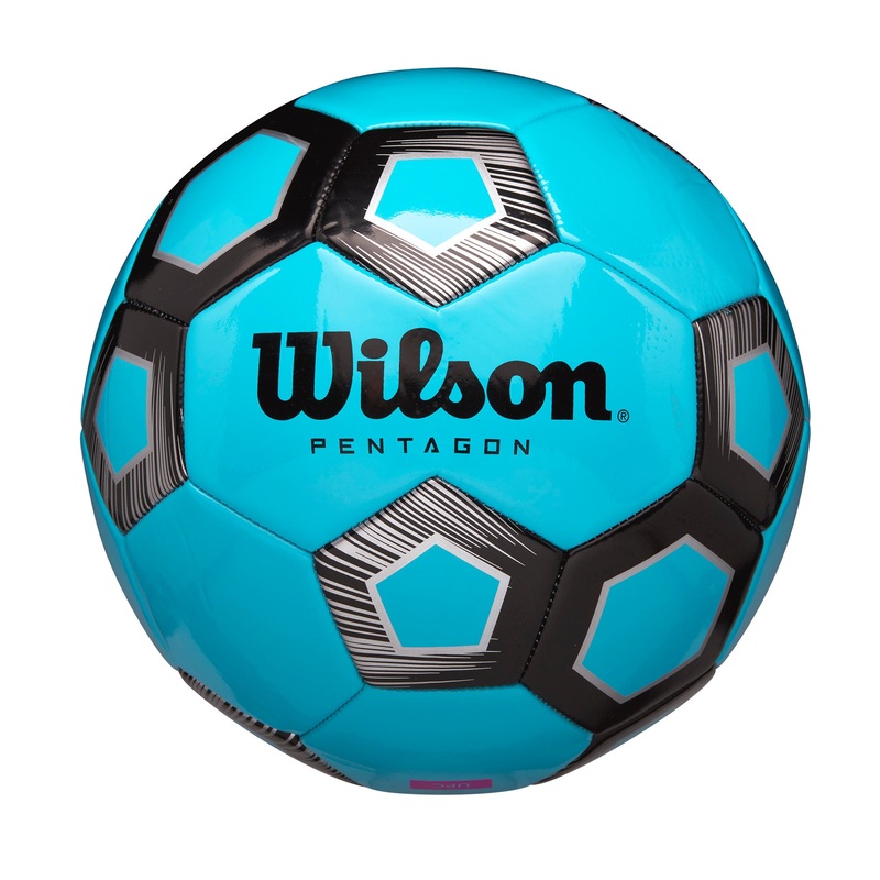 Pentagon Soccer Ball|One Size|Blue