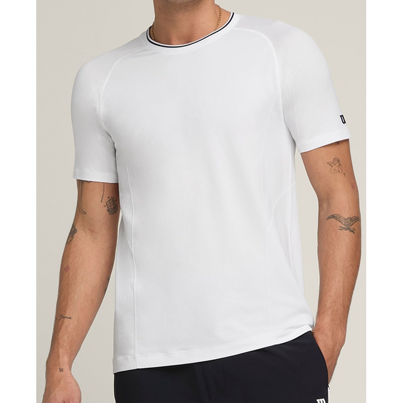 Team Seamless Crew Tee|S|M|L|XL|White