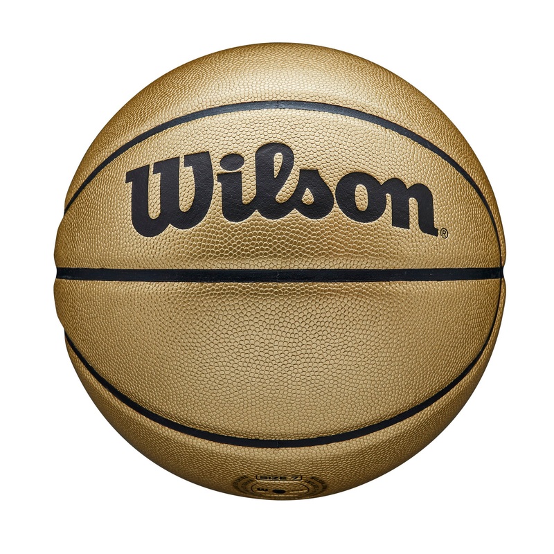 Wilson Gold Basketball|7 – Official (29.5″)|Gold