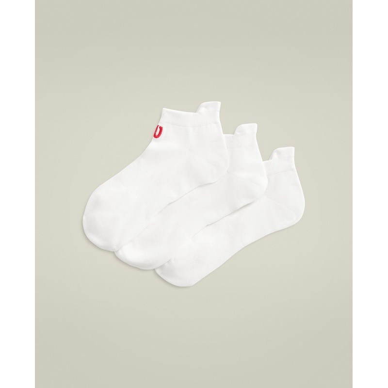 Ankle Tab Sock|S|M|L|White