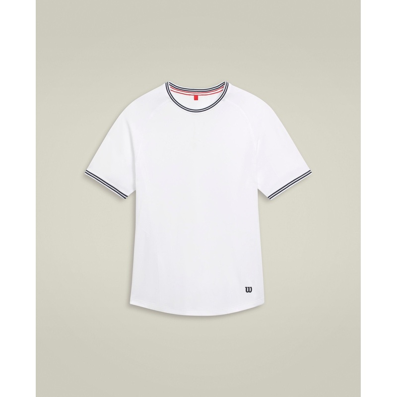 Court Performance Crew|S|M|L|XL|White