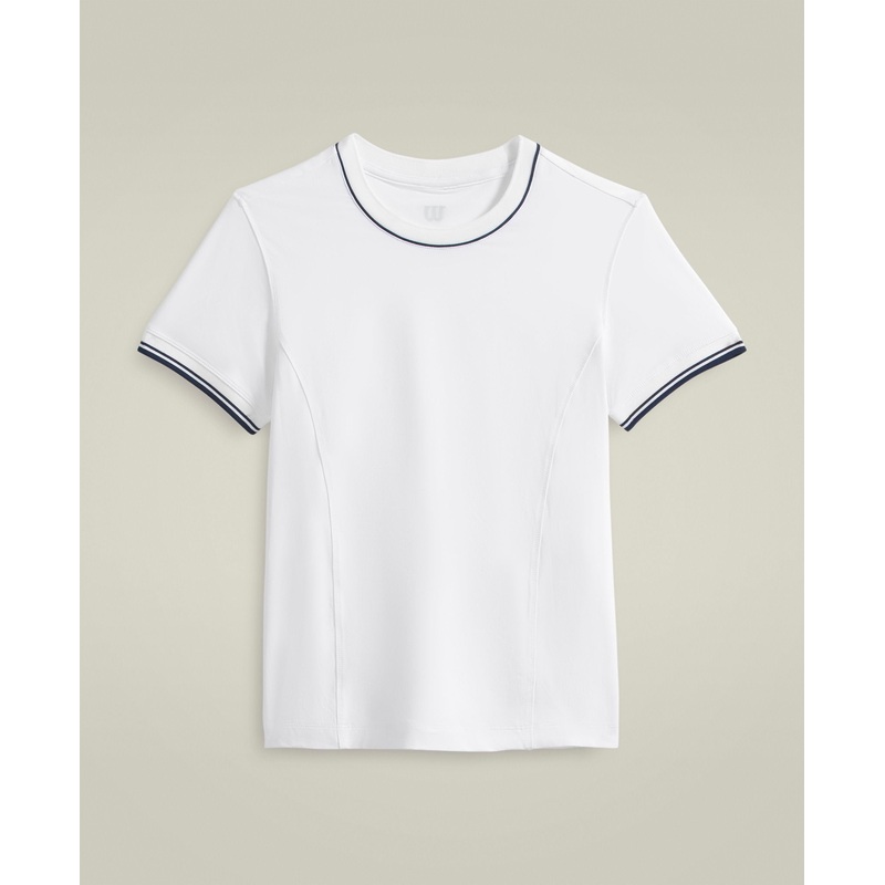 Court Performance Crew|XS|S|M|L|XL|White