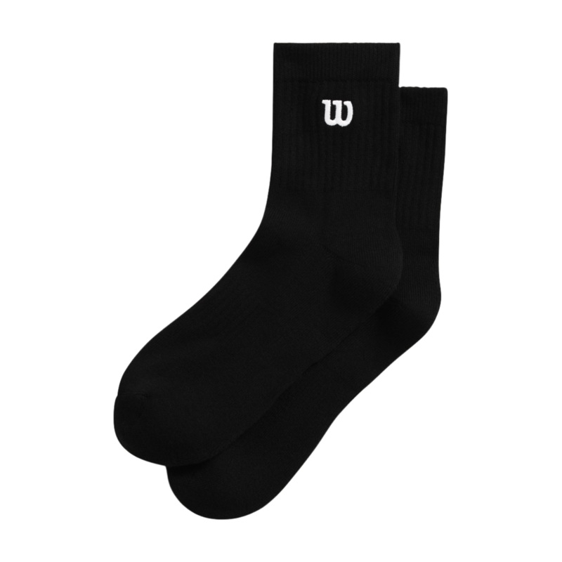 Quarter-Length Socks – 1 Pair|Black|S|M|L