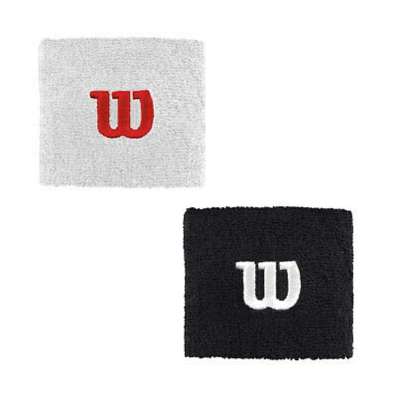 W Wristband|Black|White