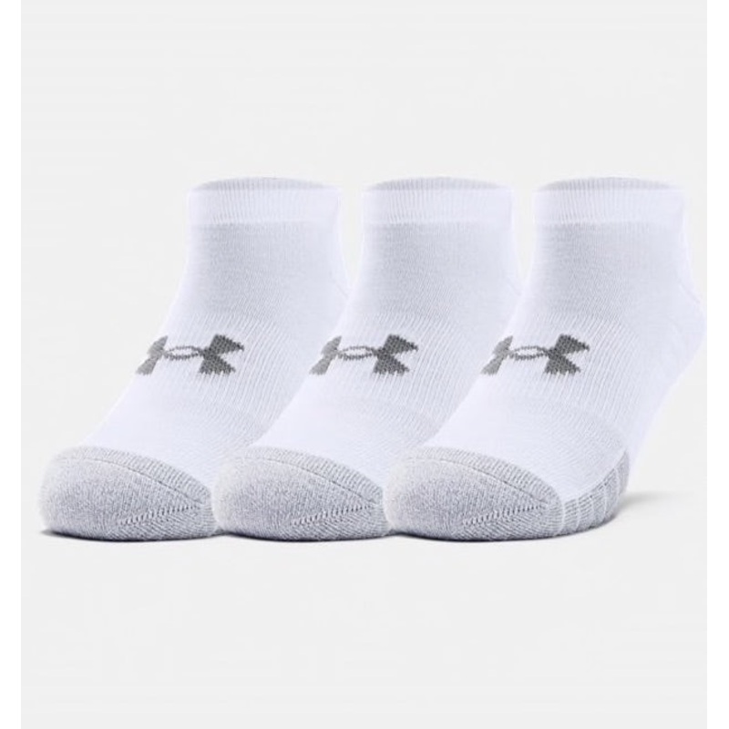 UA Heat Gear No Show Sock 3-pack