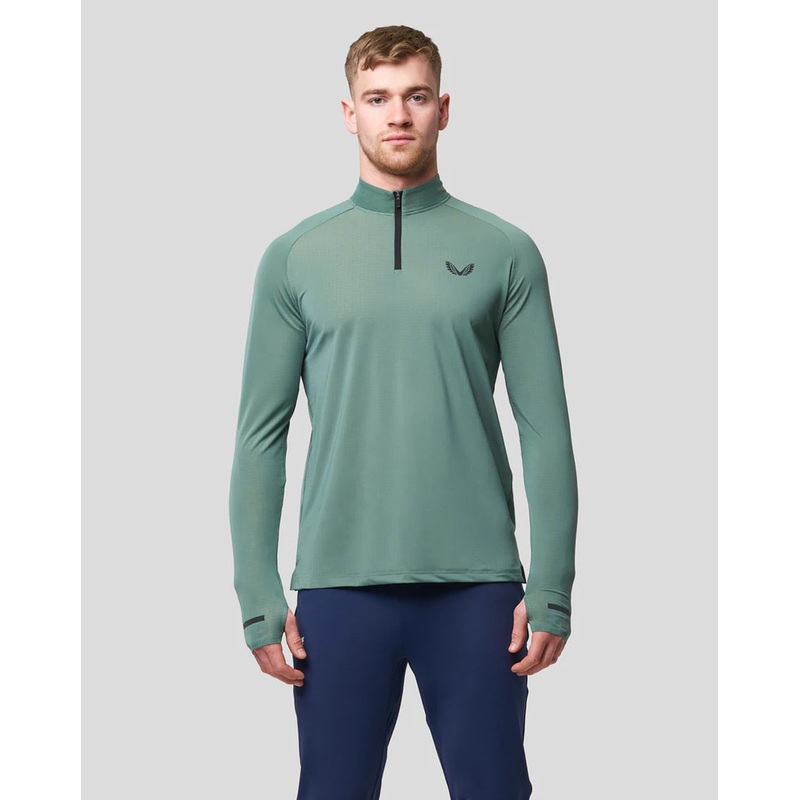 SAGE ACTIVE 1/4 ZIP TOP|S|M|L|XL