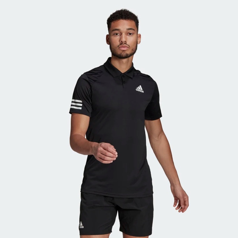 Tennis Club 3-Stripes Polo Shirt