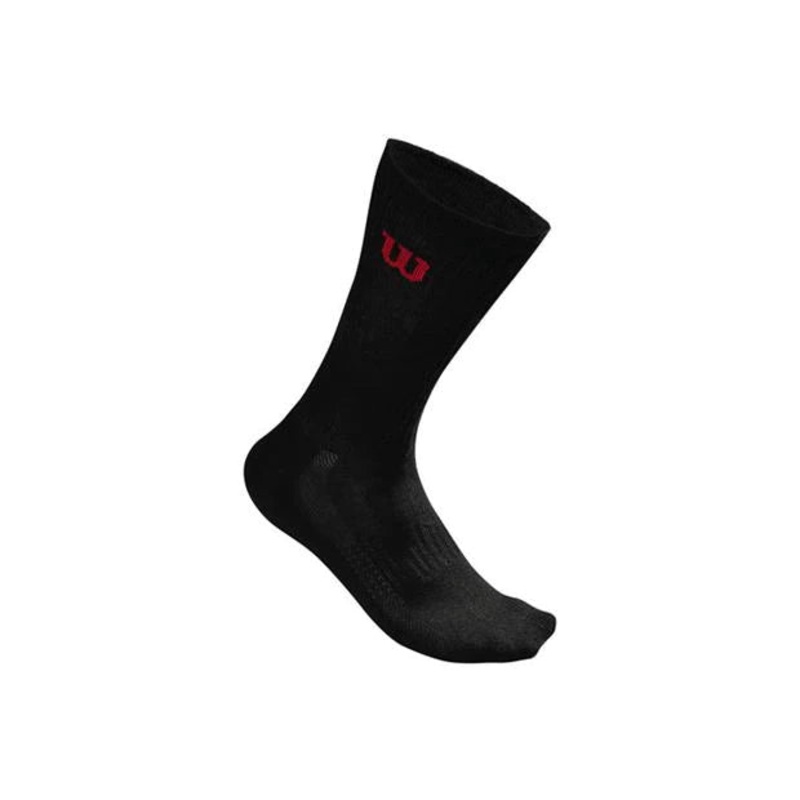 Wilson CREW SOCK 3PR/PK Black|black|white