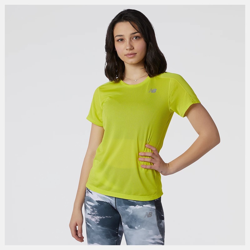 Womens Impact Run Short Sleeve Top