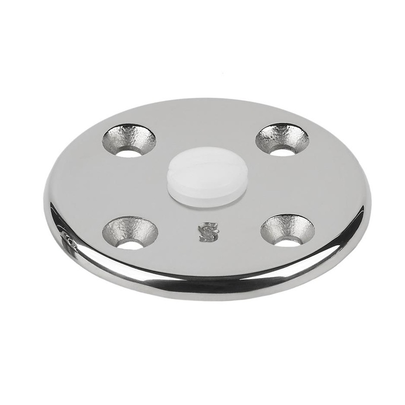 Schaefer Removable Eye Deck Plate (Delrin Plug Only)