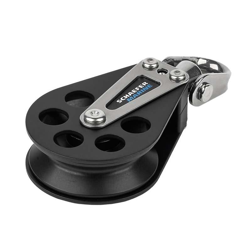 Schaefer Single 2 3/8 Aluminum Block with Alum. Sheave