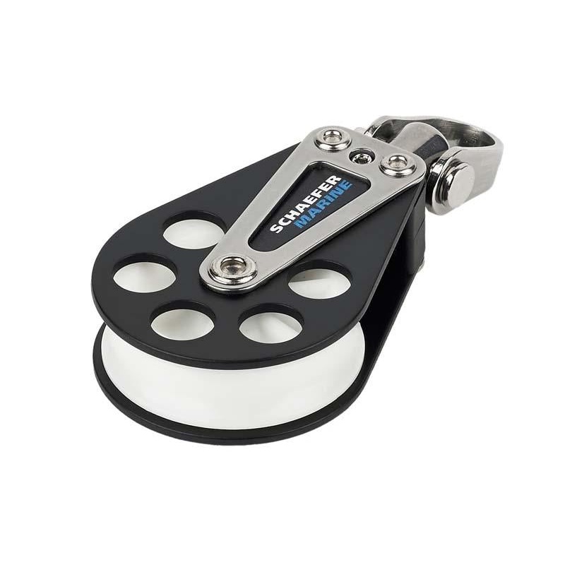 Schaefer Single Aluminum Block, Sheave Dia. 2