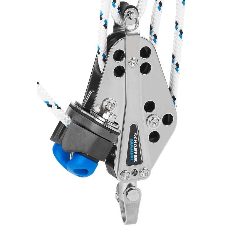 Schaefer Stainless Fiddle Block with Cam/Becket