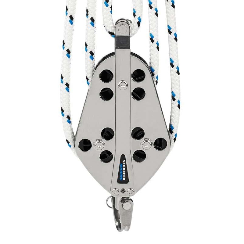 Schaefer Stainless Steel Fiddle Block with Becket