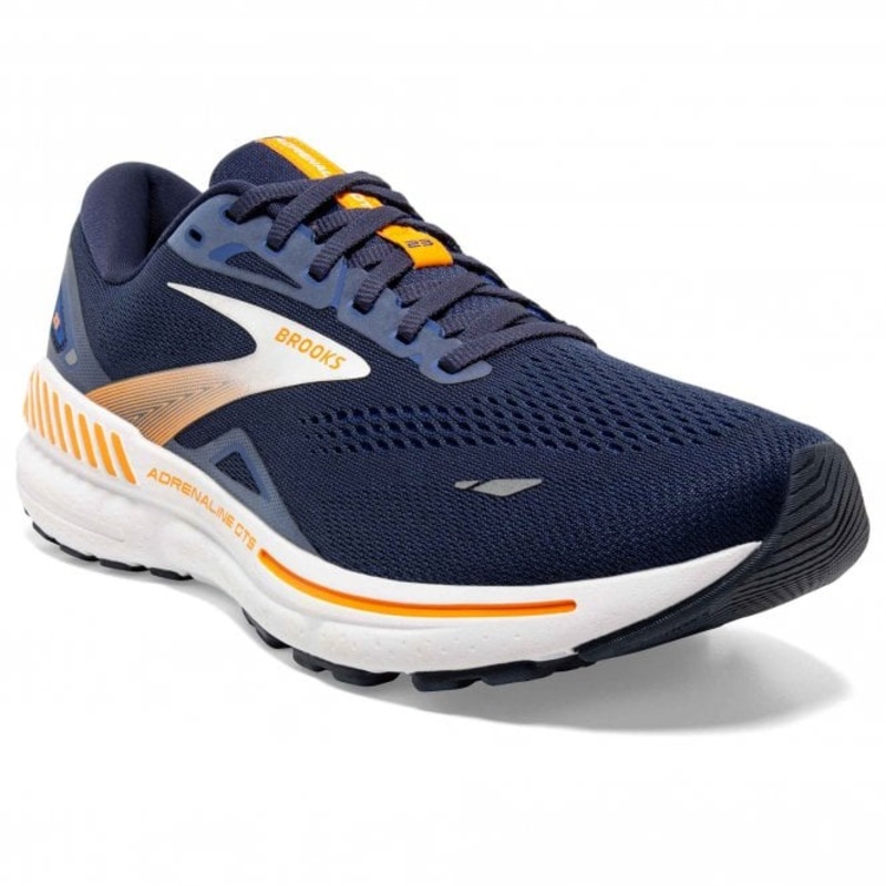 Womens Adrenaline GTS 23 (Peacoat/Tangerine/Peach) Size 5