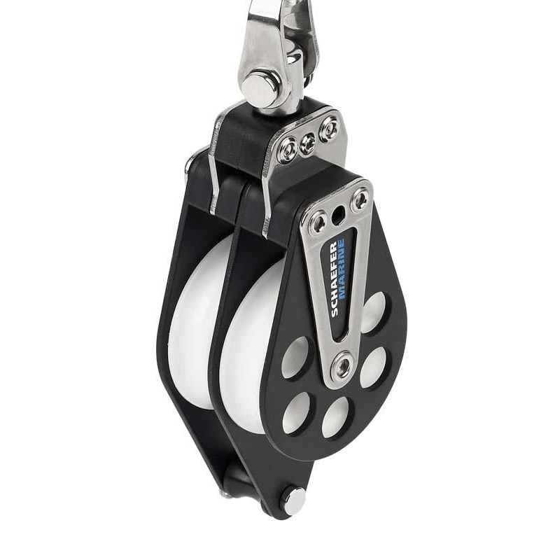 Schaefer 2 Double Aluminum Block with Becket