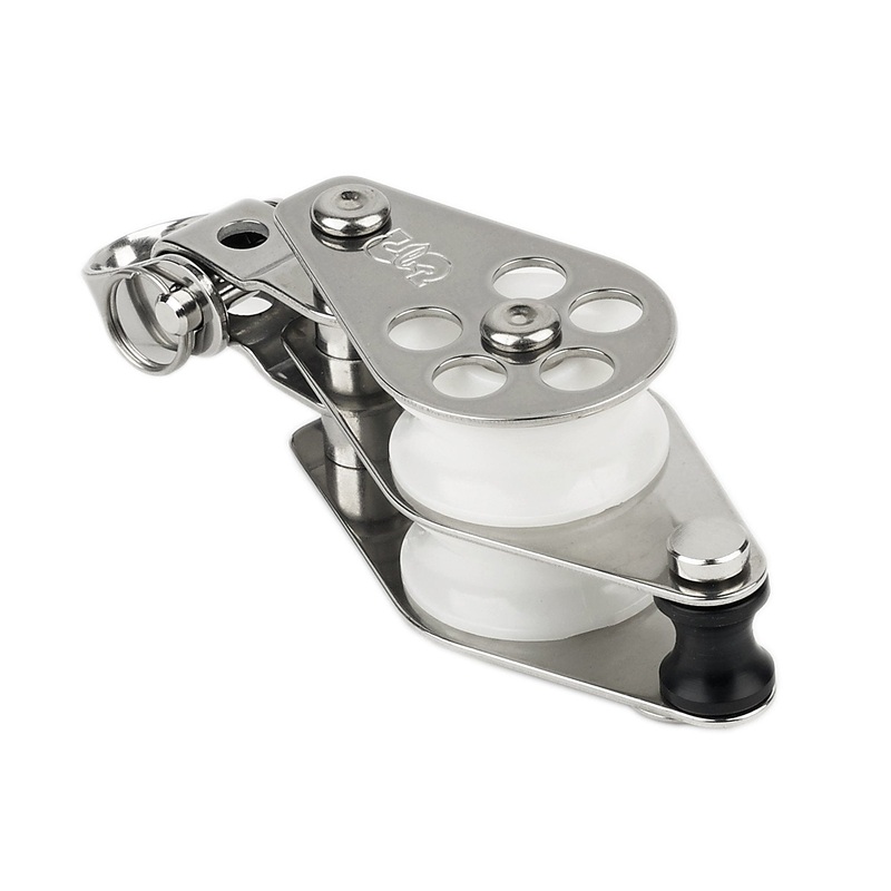 Schaefer Double Block w/Front-Side Shackle & Becket