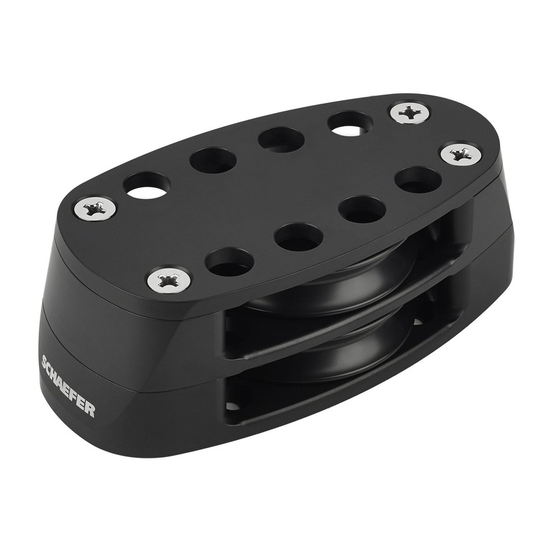 Schaefer Double Foot Block – ALUM – Max Line 3/4 (19 mm)