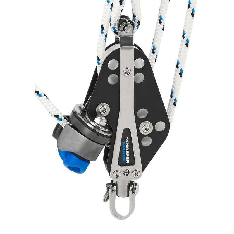 Schaefer Aluminum Fiddle Block w/ Cam & Becket