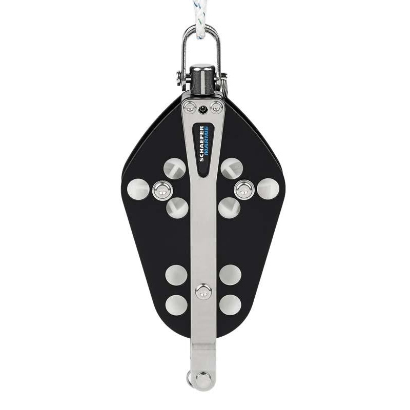 Schaefer Aluminum Fiddle Block with Becket