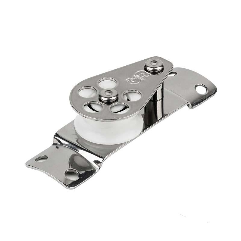 Schaefer Curved Base Cheek Block w/Delrin Ball Bearings, Max Line 5/16